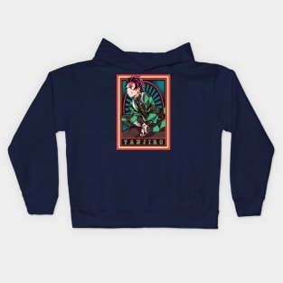 Demon Slayer Anime - Tanjiro Kamado Kids Hoodie